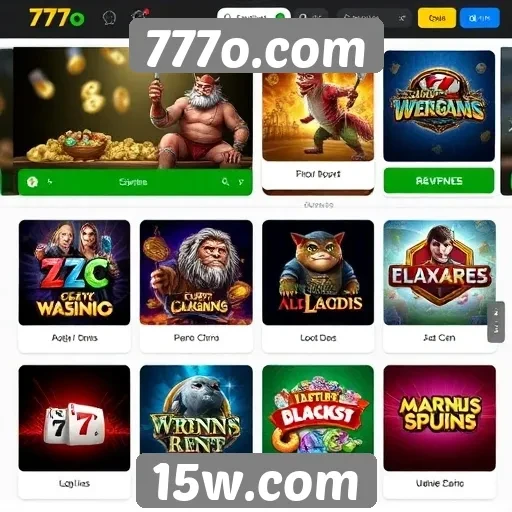 Análise sobre a variedade de jogos disponíveis no 777o.com